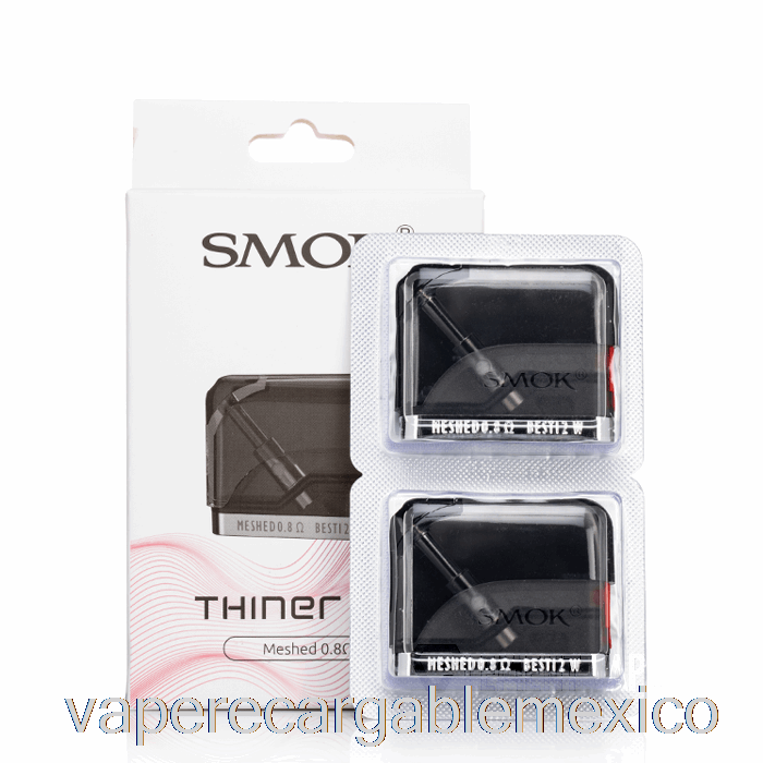 Vape Recargable Smok Vainas De Repuesto Más Delgadas Vainas Malladas De 0.8ohm